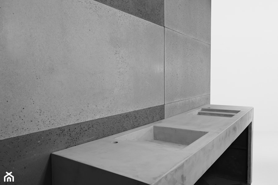 Umywalka z betonu architektonicznego - zdjęcie od Bettoni - Beton Architektoniczny