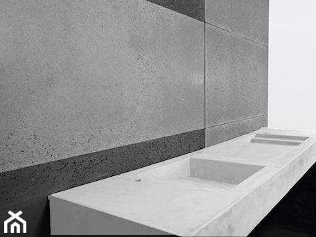 Aranżacje wnętrz - Łazienka: Umywalka z betonu architektonicznego - biała - Bettoni - Beton Architektoniczny. Przeglądaj, dodawaj i zapisuj najlepsze zdjęcia, pomysły i inspiracje designerskie. W bazie mamy już prawie milion fotografii!
