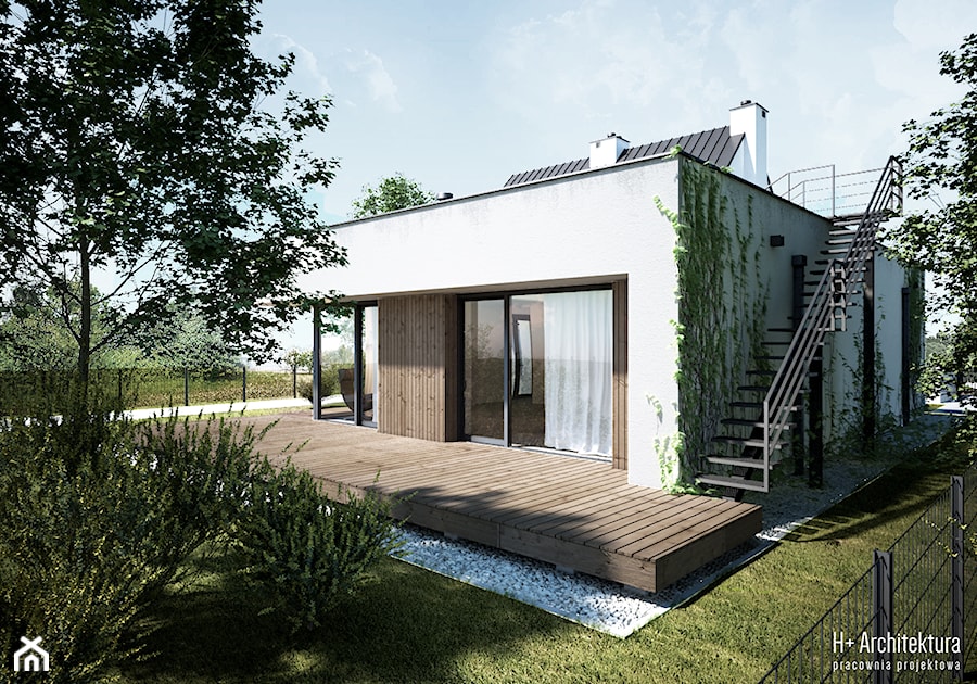 Dom PS | Biała Podlaska - Domy, styl nowoczesny - zdjęcie od H+ Architektura