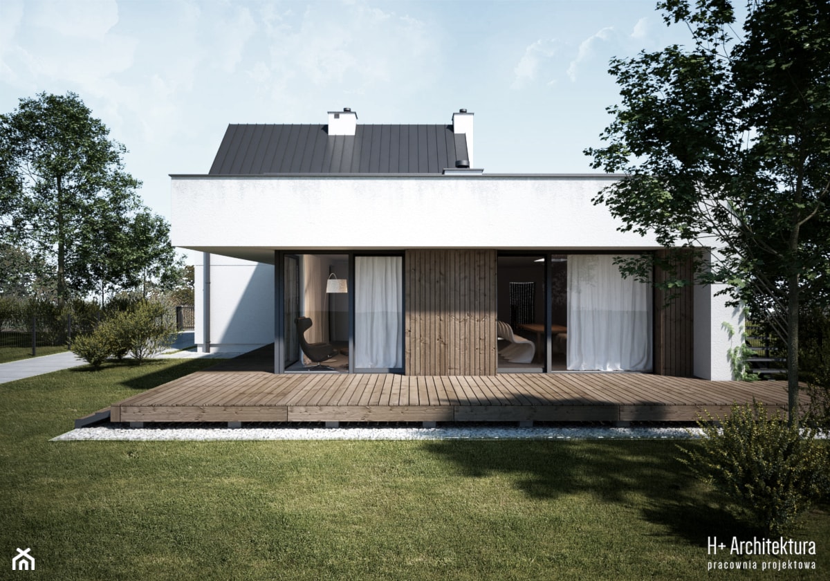 Dom PS | Biała Podlaska - Domy, styl nowoczesny - zdjęcie od H+ Architektura - Homebook