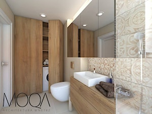 Łazienka w bloku - Łazienka, styl nowoczesny - zdjęcie od MOQA