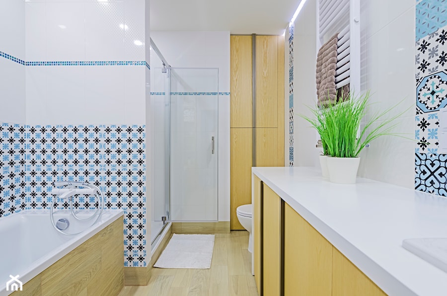 Kobieca łazienka - Łazienka, styl nowoczesny - zdjęcie od MMA Pracownia Architektury