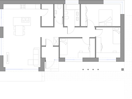 Aranżacje wnętrz - Domy: Osiedle Prawiedniki / 2 - Domy - MMA Pracownia Architektury. Przeglądaj, dodawaj i zapisuj najlepsze zdjęcia, pomysły i inspiracje designerskie. W bazie mamy już prawie milion fotografii!