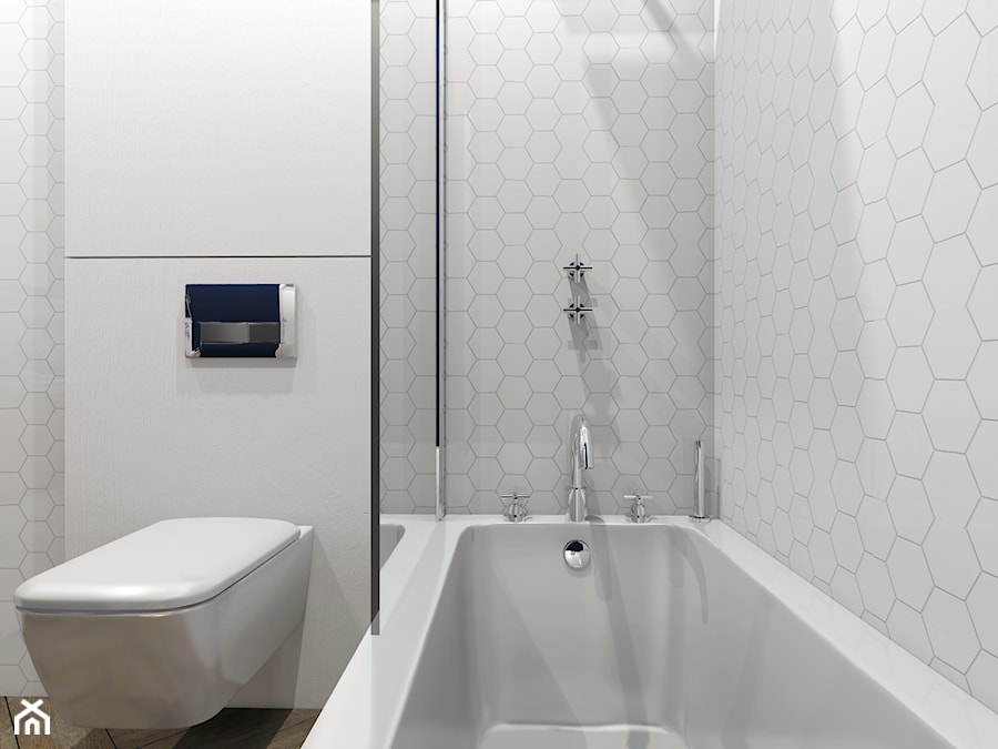 mała łazienka w męskim wydaniu - Łazienka, styl nowoczesny - zdjęcie od hb architektura.projektowanie