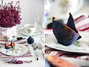 Kolekcja Cynie - Mała szara jadalnia jako osobne pomieszczenie, styl tradycyjny - zdjęcie od Zoyka HOME