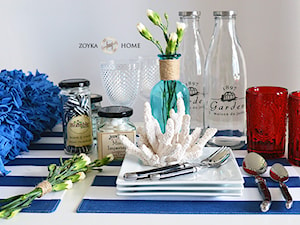 Aranżacja stolu w stylu marynarskim - Jadalnia, styl prowansalski - zdjęcie od Zoyka HOME