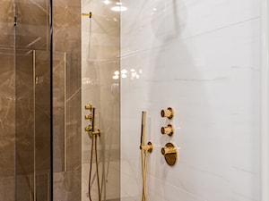 Łazienka w ciepłych odcieniach - zdjęcie od Maxfliz Salony Wyposażenia Wnętrz