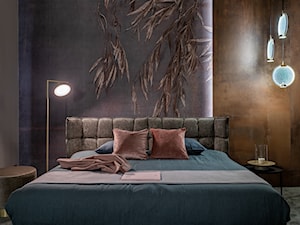 Sypialnia rodem z luksusowego hotelu - zdjęcie od Maxfliz Salony Wyposażenia Wnętrz