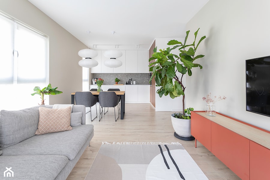 Mieszkanie pod klucz – nowoczesny apartament w Zabrzu - zdjęcie od Maxfliz Salony Wyposażenia Wnętrz