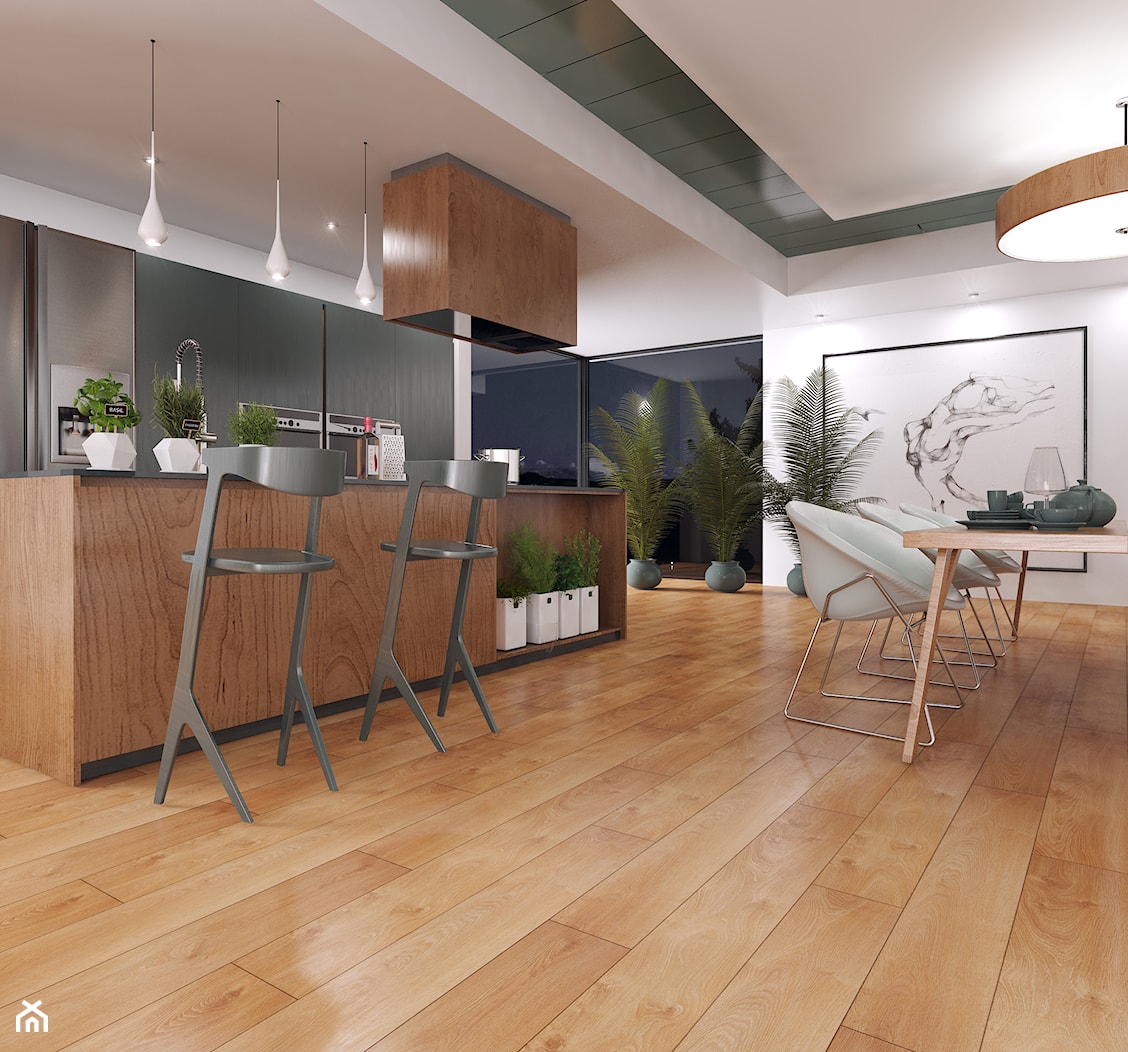 Kronopol Platinium Flooring - Kuchnia, styl nowoczesny - zdjęcie od SWISS KRONO - Homebook