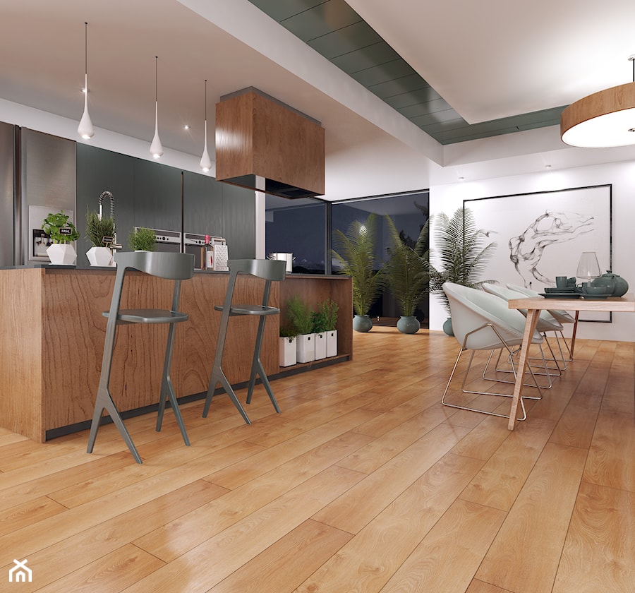 Kronopol Platinium Flooring - Kuchnia, styl nowoczesny - zdjęcie od SWISS KRONO