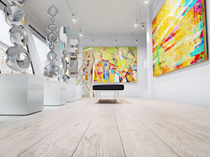Panele podłogowe - Wnętrza publiczne, styl nowoczesny - zdjęcie od SWISS KRONO