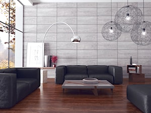 Wall Design - Salon, styl nowoczesny - zdjęcie od SWISS KRONO