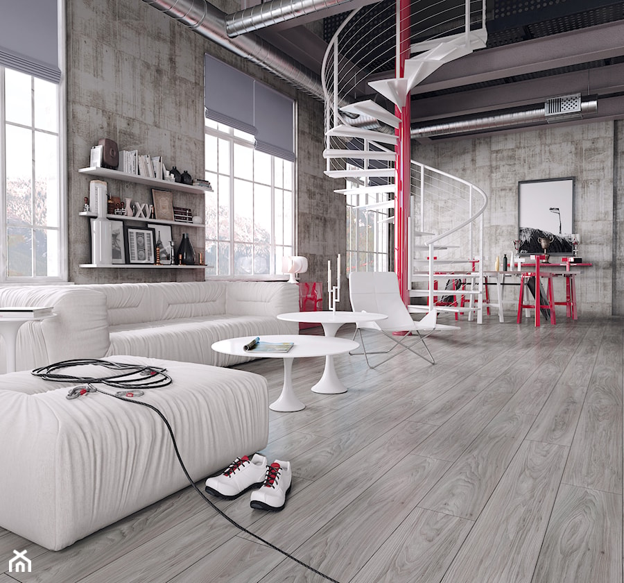 Kronopol Platinium Flooring - Salon, styl nowoczesny - zdjęcie od SWISS KRONO