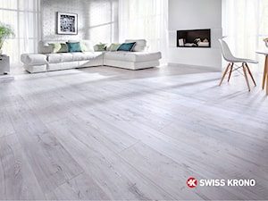 Podłoga do nowoczesnego mieszkania - Salon, styl skandynawski - zdjęcie od SWISS KRONO