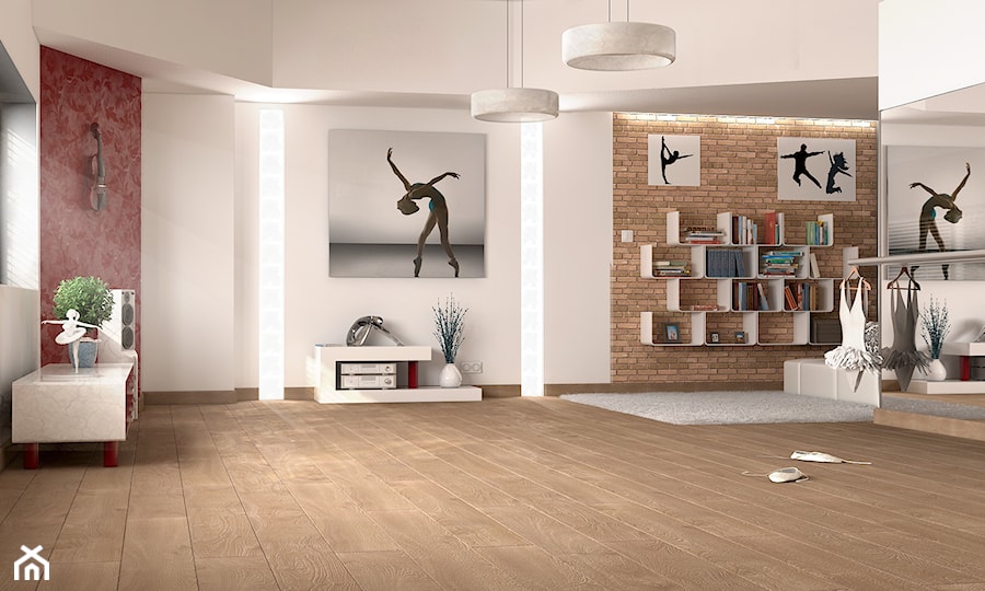 Kronopol Aurum Flooring - Salon, styl minimalistyczny - zdjęcie od SWISS KRONO
