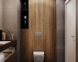 Mieszkanie w Krakowie - Mała łazienka, styl nowoczesny - zdjęcie od Przestrzenie - Homebook