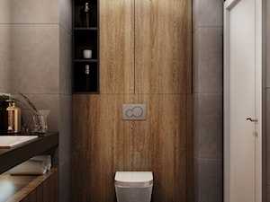 Mieszkanie w Krakowie - Mała łazienka, styl nowoczesny - zdjęcie od Przestrzenie