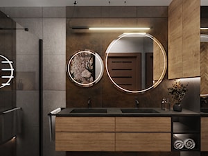 Łazienka i wc w stylu loft - Łazienka, styl industrialny - zdjęcie od Przestrzenie