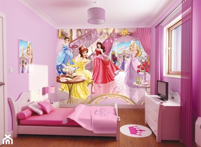 Fototapeta dla dzieci Walltastic FDW008 - Fairy Princess - Wróżki Księżniczki - zdjęcie od DecoMania.pl