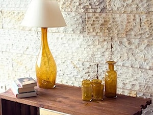 Lampa wisząca - Gie EL Home - stalowa mała żółta - zdjęcie od DecoMania.pl