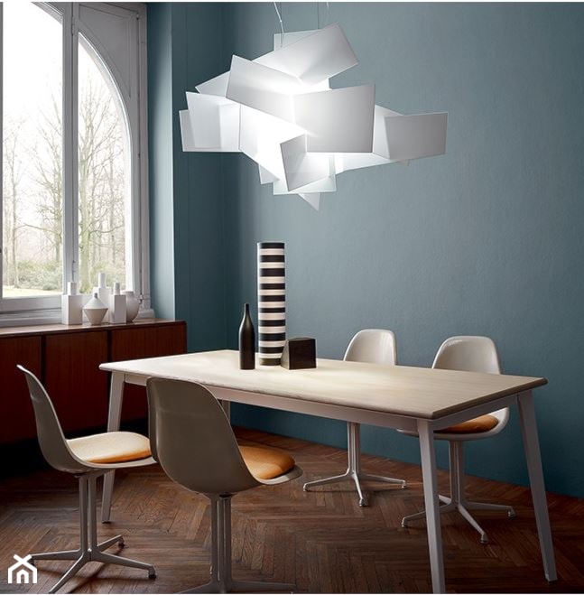 Lampa wisząca Foscarini - Big Bang - biała - zdjęcie od DecoMania.pl