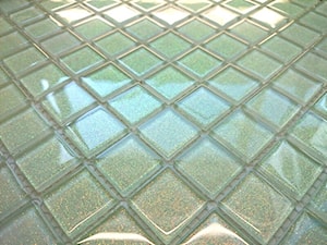Mozaika szklana brokatowa - Primavera by Fabrizio Moretti - B116 srebrna - zdjęcie od DecoMania.pl
