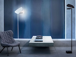 Lampa stojąca Foscarini - Lightwing - czarna - zdjęcie od DecoMania.pl