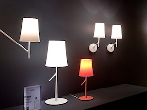 Lampa ścienna Foscarini - Birdie - biała - zdjęcie od DecoMania.pl