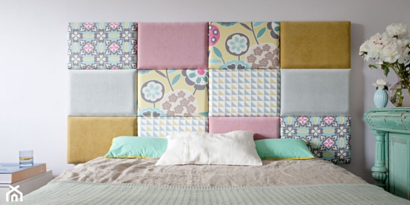 Moduł tapicerowany do zagłówka - made for bed - Chic - BA1033 - zdjęcie od DecoMania.pl - Homebook