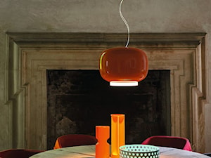 Lampa wisząca Foscarini - Chouchin 1 - pomarańczowa - zdjęcie od DecoMania.pl