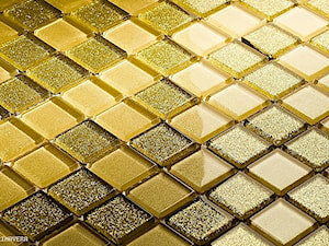 Mozaika szklana brokatowa - Primavera by Fabrizio Moretti - BM125 złota - zdjęcie od DecoMania.pl