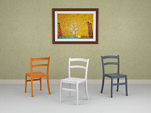 Krzesło - Siesta - Tiffany - ciemnoszary - zdjęcie od DecoMania.pl