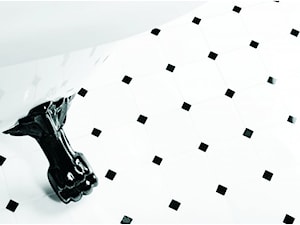 Mozaika kamienna Black&White - Dunin - Pure B&W octagonal 100 - zdjęcie od DecoMania.pl
