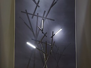 Lampa stojąca Foscarini - Tuareg - czarny chrom - zdjęcie od DecoMania.pl