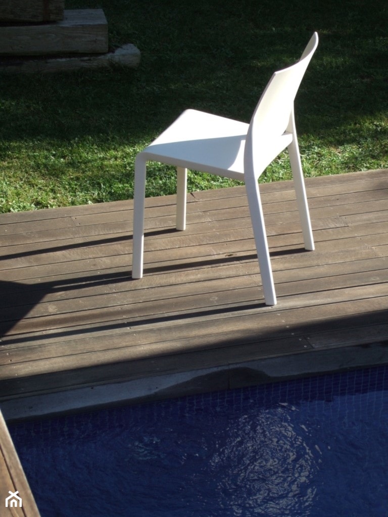 Krzesło Aruka - D2 - białe - zdjęcie od DecoMania.pl - Homebook