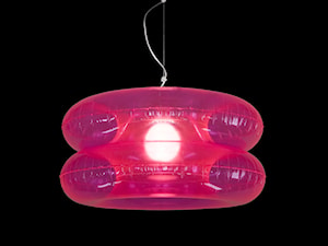 Wisząca lampa Puff Buff - Big Pink - zdjęcie od DecoMania.pl