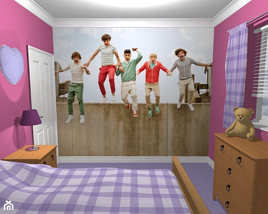 Fototapeta dla dzieci 1 Wall - One Direction JD Jump - zdjęcie od DecoMania.pl