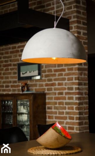 Lampa betonowa wisząca - LOFTLIGHT - Sfera - zdjęcie od DecoMania.pl