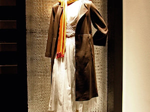 Mata dekoracyjna LL croco oro- Sibu Design - Leather Line - zdjęcie od DecoMania.pl