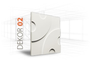 Panel ścienny 3D - Loft Design System - Dekor 02 - zdjęcie od DecoMania.pl - Homebook