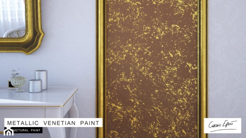 Zestaw do efektu dekoracyjnego - Cameleo - Metallic Venetian Paint - 5 m2 - zdjęcie od DecoMania.pl - Homebook