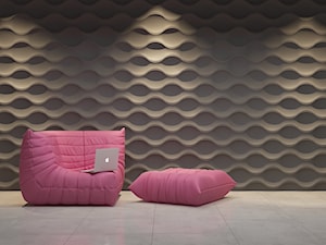 Panel dekoracyjny ścienny 3D Dunes - Sinus - zdjęcie od DecoMania.pl