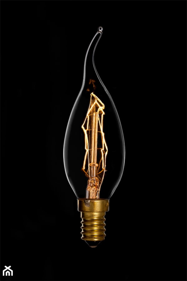 Ozdobna żarówka Danlamp - Candle bent tip - zdjęcie od DecoMania.pl - Homebook