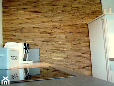 Aranżacje wnętrz - : Panel drewniany - Natural Wood Panels - Orzech Amerykanski Cegiełka 3D - DecoMania.pl. Przeglądaj, dodawaj i zapisuj najlepsze zdjęcia, pomysły i inspiracje designerskie. W bazie mamy już prawie milion fotografii!