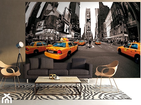 Aranżacje wnętrz - : Fototapeta 1 Wall - New York Taxi Times Square - DecoMania.pl. Przeglądaj, dodawaj i zapisuj najlepsze zdjęcia, pomysły i inspiracje designerskie. W bazie mamy już prawie milion fotografii!