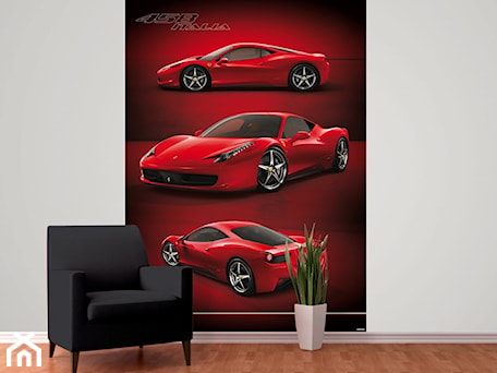 Aranżacje wnętrz - : Fototapeta dla dzieci 1 Wall - Ferrari - DecoMania.pl. Przeglądaj, dodawaj i zapisuj najlepsze zdjęcia, pomysły i inspiracje designerskie. W bazie mamy już prawie milion fotografii!