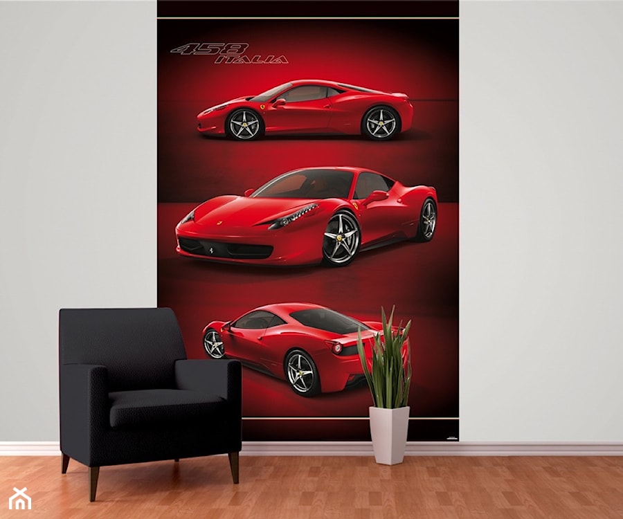 Fototapeta dla dzieci 1 Wall - Ferrari - zdjęcie od DecoMania.pl