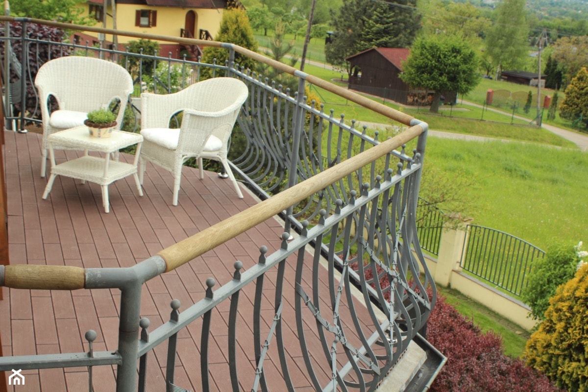 Panele tarasowe - Easy Deck - ciemny brąz - zdjęcie od DecoMania.pl - Homebook