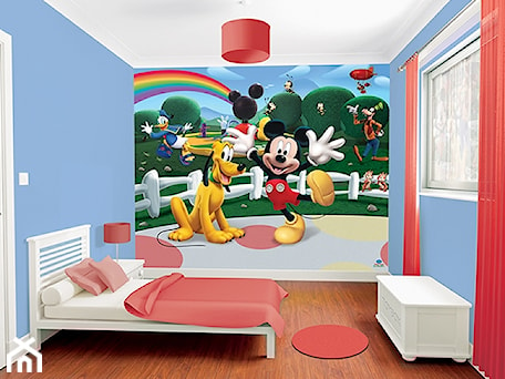 Aranżacje wnętrz - Pokój dziecka: Fototapeta Dla Dzieci - Walltastic - Myszka Mickey - DecoMania.pl. Przeglądaj, dodawaj i zapisuj najlepsze zdjęcia, pomysły i inspiracje designerskie. W bazie mamy już prawie milion fotografii!